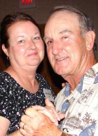  Eddie with wife, Karen at 45th reunion