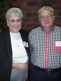 Peggy and Irvin at 40th Reunion