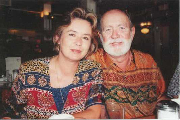 Ted and Sanday in 1999
