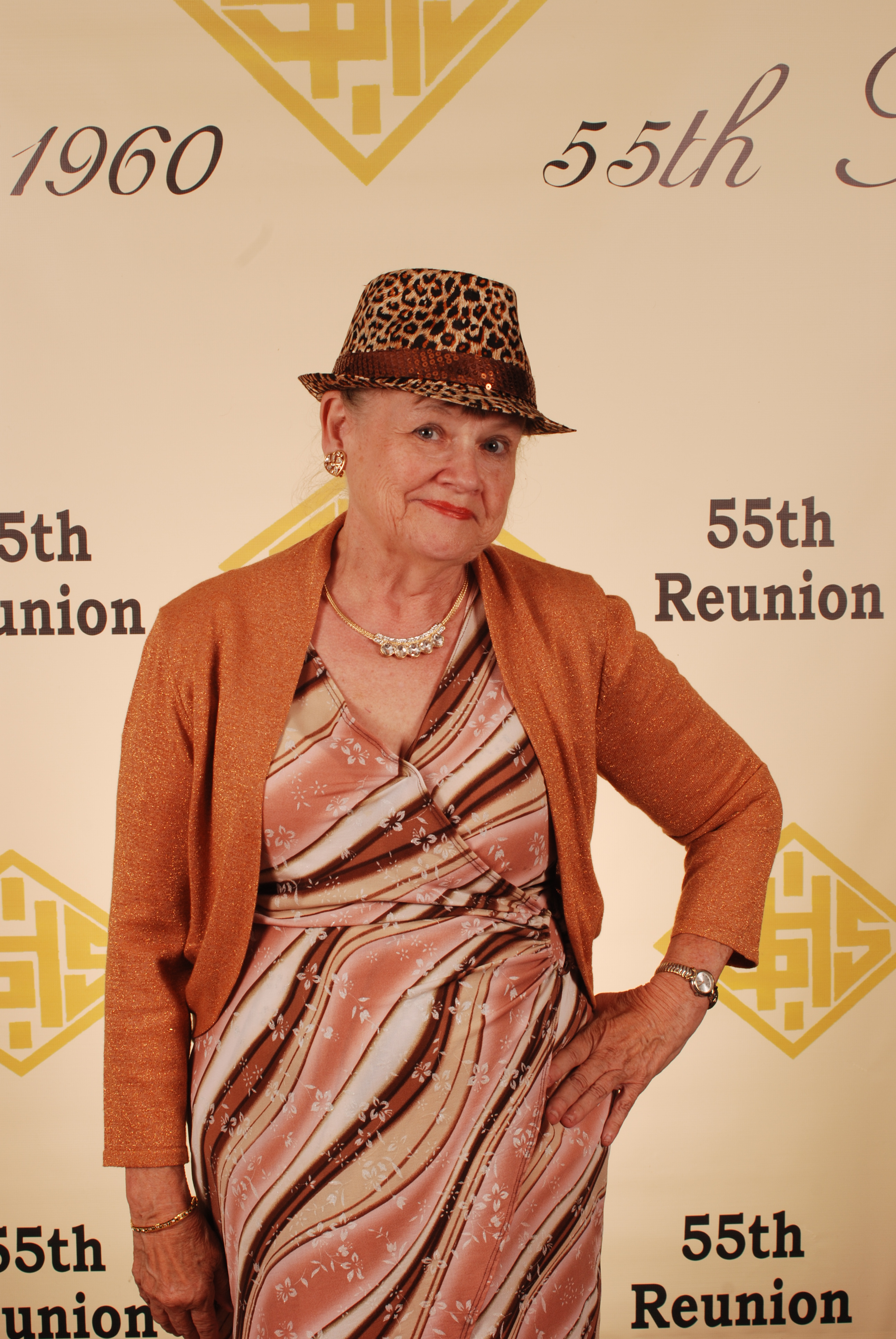 Peggy at 55th Reunion