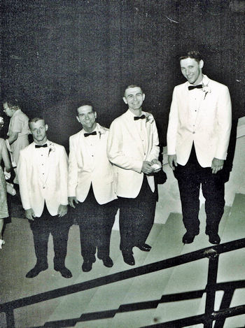 Jim in Don Lester's wedding party